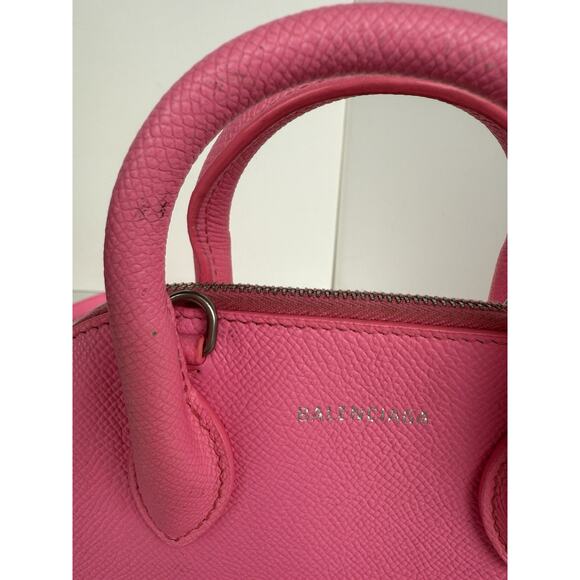 Balenciaga Ville XXS Top Handle Women's Bag in Pink Leather - Picture 11 of 16